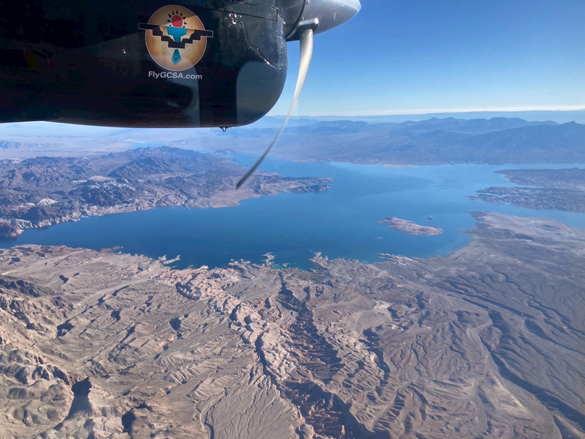飛行機からの眺め